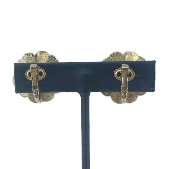 Vintage CROWN TRIFARI Polished & Brushed Gold Tone - Picture 6 of 7